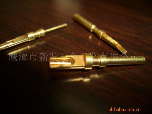 電子插孔，母端，銅針